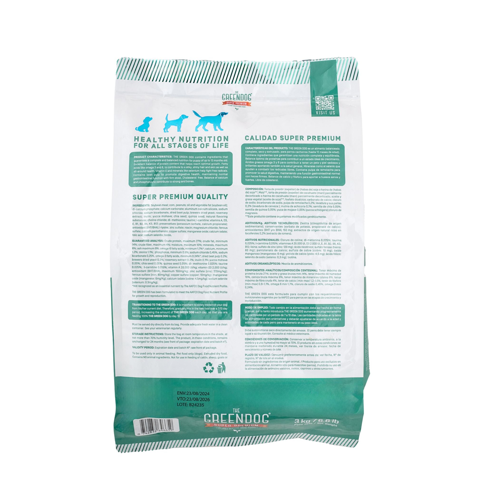 CACHORROS - Bolsa 3 Kg