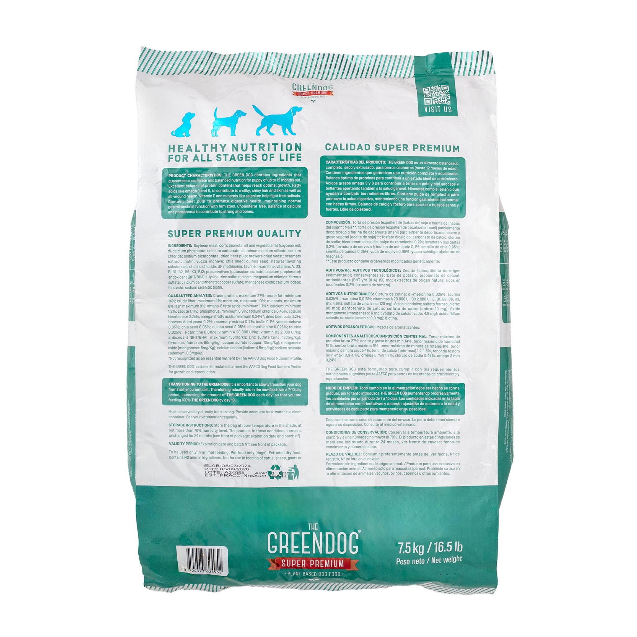 CACHORROS - Bolsa 7,5 Kg